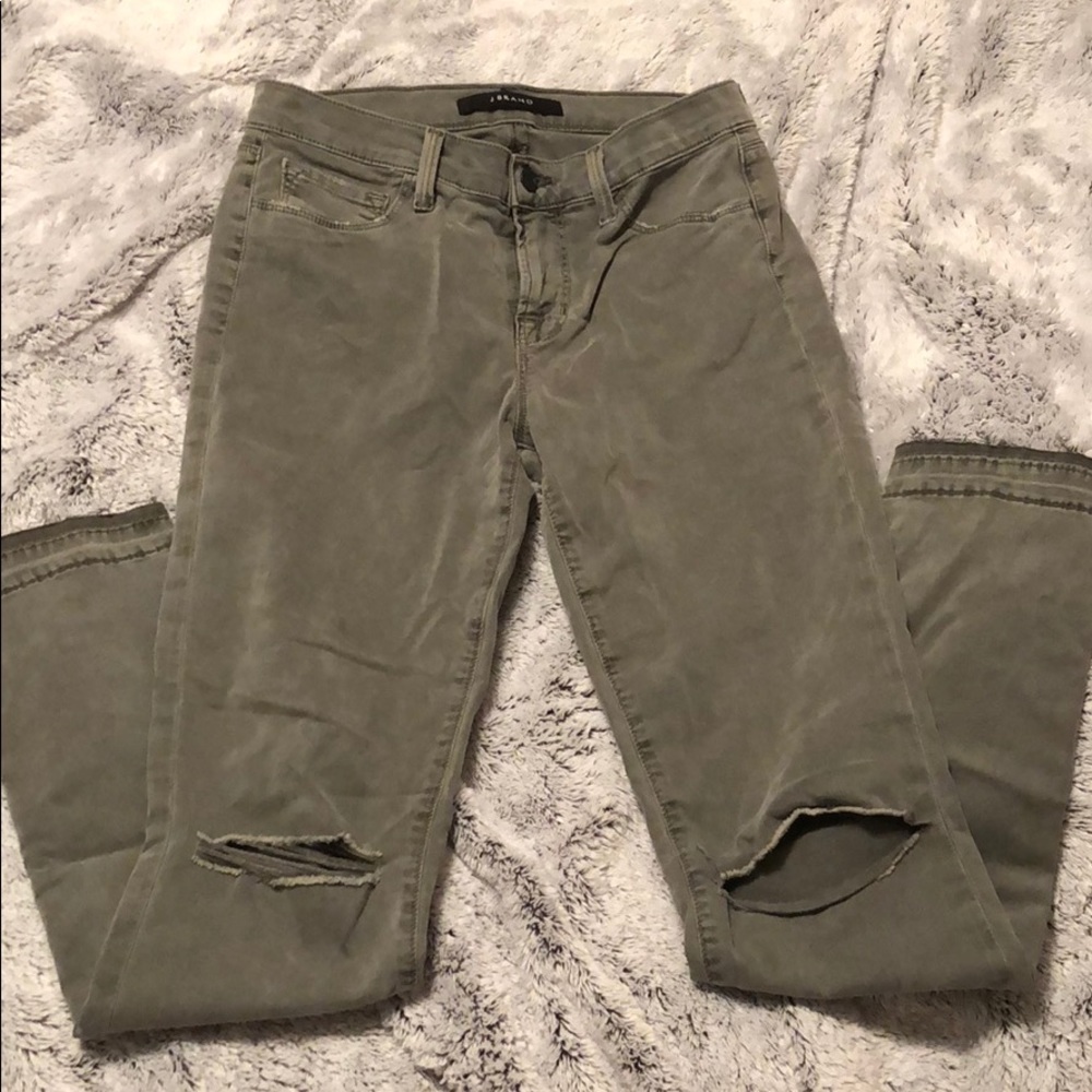 J Brand gray jeans